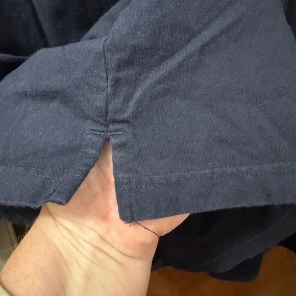 DULUTH TRADING CO. Men’s Longtail T Straight Cut Extra Length 3X Navy - Picture 5 of 9